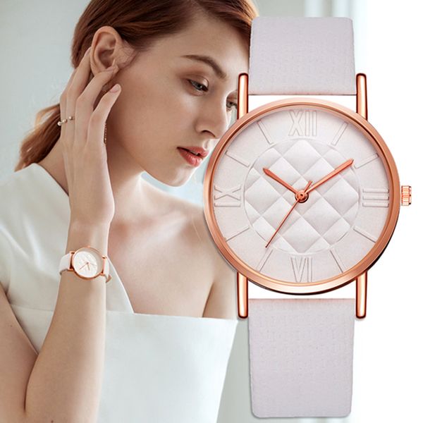 fashion women leather band dress quartz wrist watches luxury brand white casual ladies wristwatch 2020 new, Slivery;brown
fashion women leather band dress quartz wrist watches luxury brand white casual ladies wristwatch 2020 new, Slivery;brown