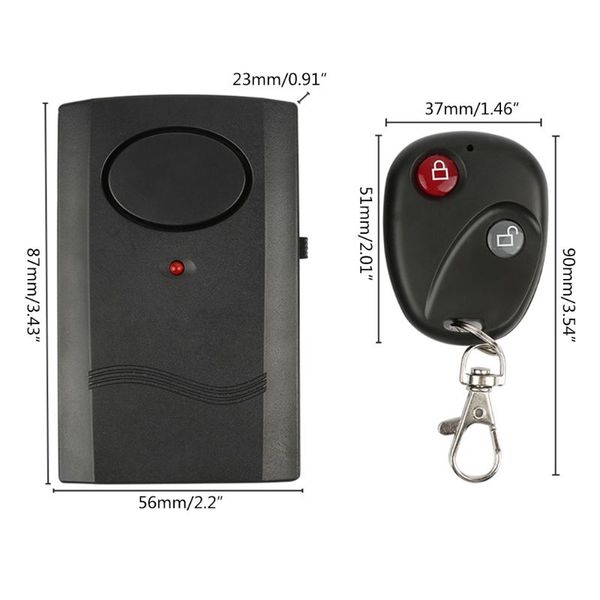 alarm systems 120db 9v motorcycle wireless bluetooth remote door motor moto scooter anti-theft 95af
alarm systems 120db 9v motorcycle wireless bluetooth remote door motor moto scooter anti-theft 95af