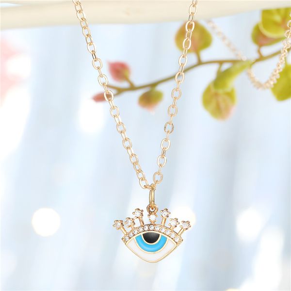 pendant necklaces 1pc turkish crystal evil eye necklace for women bohemian rhinestone eyelashes choker clavicle chain jewelry n698-8, Silver
pendant necklaces 1pc turkish crystal evil eye necklace for women bohemian rhinestone eyelashes choker clavicle chain jewelry n698-8, Silver