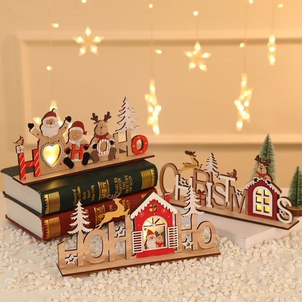 New Fashion Christmas Wooden Ornaments DIY Santa Claus Snowman Ornament Desktop Ornaments Merry Christmas Party Decor
New Fashion Christmas Wooden Ornaments DIY Santa Claus Snowman Ornament Desktop Ornaments Merry Christmas Party Decor