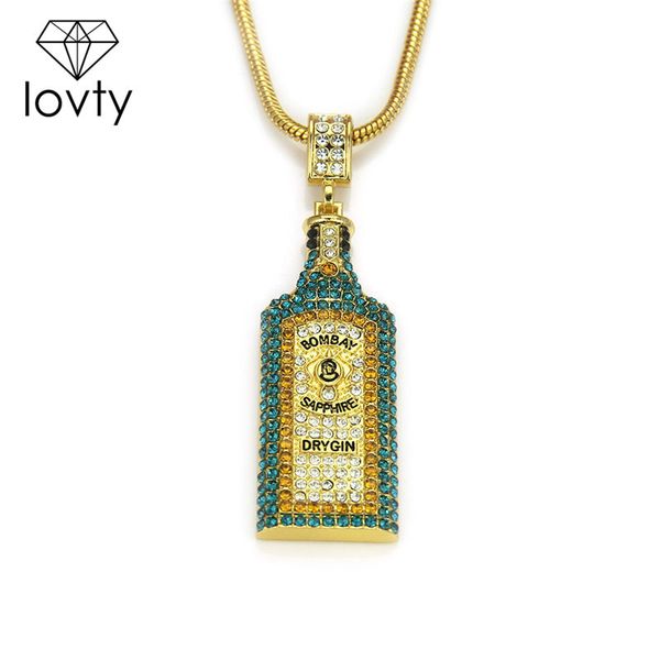 big wine bottle necklaces full rhinestone iced out pendants hip hop men women gold color jewelry for rocker u3, Silver
big wine bottle necklaces full rhinestone iced out pendants hip hop men women gold color jewelry for rocker u3, Silver