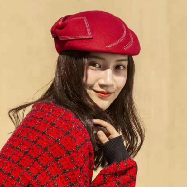 stingy brim hats lady fedoras 100% wool cap woman woolen bowtie autumn beret hat bowler pumpkin party wedding, Blue;gray
stingy brim hats lady fedoras 100% wool cap woman woolen bowtie autumn beret hat bowler pumpkin party wedding, Blue;gray