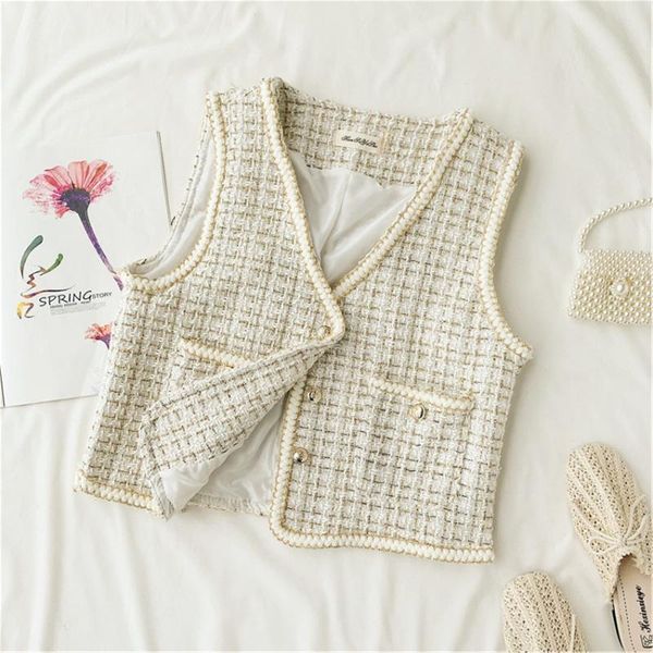 women's vests gowyimmes fashion autumn winter women woolen vest casual female sleeveless jacket coats windproof outwear short paragraph, Black;white
women's vests gowyimmes fashion autumn winter women woolen vest casual female sleeveless jacket coats windproof outwear short paragraph, Black;white