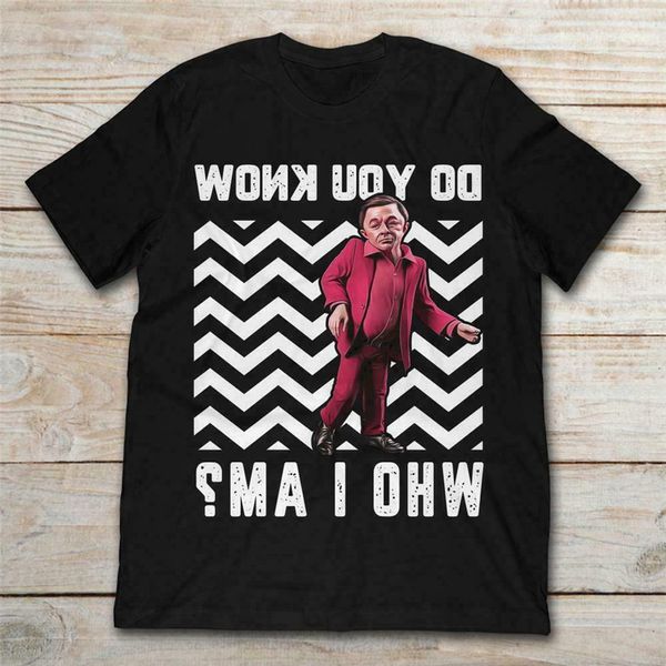 do you know who i am the man from another place twin peaks funny black t-shirt men women tee shirt
do you know who i am the man from another place twin peaks funny black t-shirt men women tee shirt