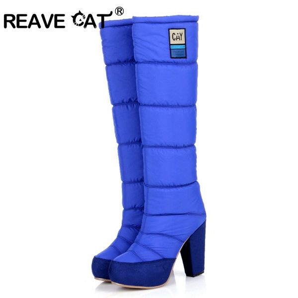 reave cat new women boots fashion spike heel autumn winter warm super high heel boots shoes woman platforms long high a842, Black
reave cat new women boots fashion spike heel autumn winter warm super high heel boots shoes woman platforms long high a842, Black
