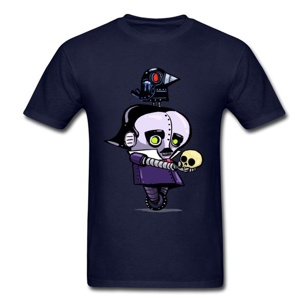 t-shirt geek t shirt men blue tshirts edgar allan poe robot raven nevermore gift tees cotton clothes cartoon print unique
t-shirt geek t shirt men blue tshirts edgar allan poe robot raven nevermore gift tees cotton clothes cartoon print unique