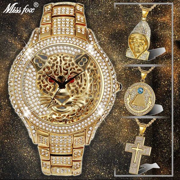 earrings & necklace hip hop iced out full cubic zirconia tiger luxury mens watches cross skull eye of provi dence crystal pendant combo set, Silver
earrings & necklace hip hop iced out full cubic zirconia tiger luxury mens watches cross skull eye of provi dence crystal pendant combo set, Silver