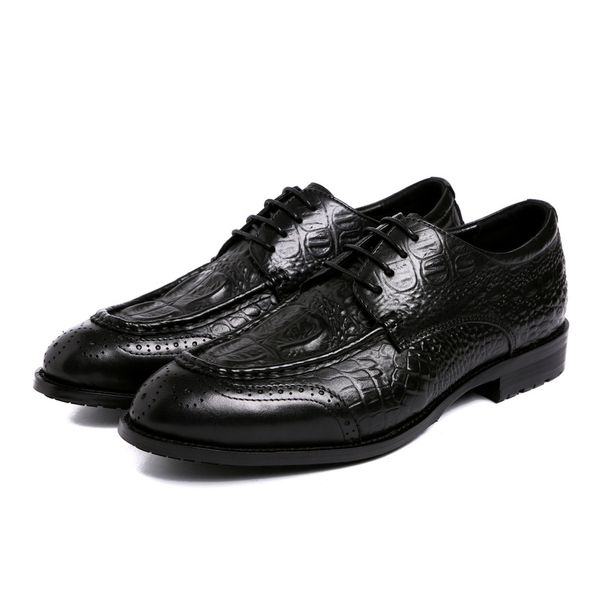 men formal shoes business formal wear leather shoes men leather zapatos oxfords chaussure homme lace-up de hombre, Black
men formal shoes business formal wear leather shoes men leather zapatos oxfords chaussure homme lace-up de hombre, Black