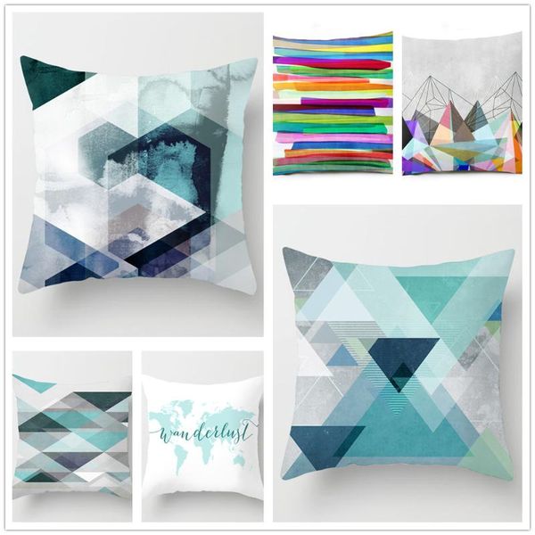 cushion/decorative pillow nordic modern minimalist cushion cover colorful geometric stripe pattern pillowcase for sofa bedroom office car po
cushion/decorative pillow nordic modern minimalist cushion cover colorful geometric stripe pattern pillowcase for sofa bedroom office car po
