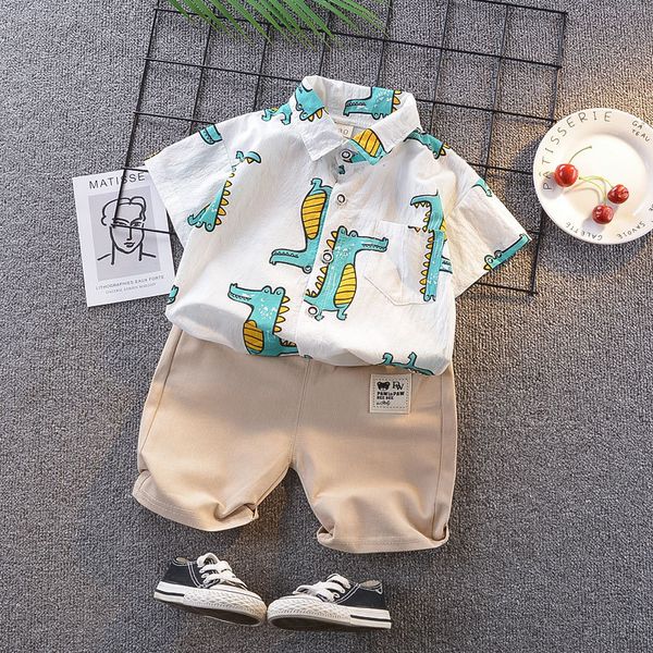 new summer kids baby clothes set for boys 1-5 years cut cartoon dinosaur infant clothing suit t-shirt shorts toddler outfit, White
new summer kids baby clothes set for boys 1-5 years cut cartoon dinosaur infant clothing suit t-shirt shorts toddler outfit, White