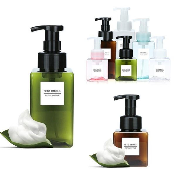 650ml square clear foaming bottle liquid soap whipped mousse points bottling shampoo shower gel foam storage bottlesnding
650ml square clear foaming bottle liquid soap whipped mousse points bottling shampoo shower gel foam storage bottlesnding