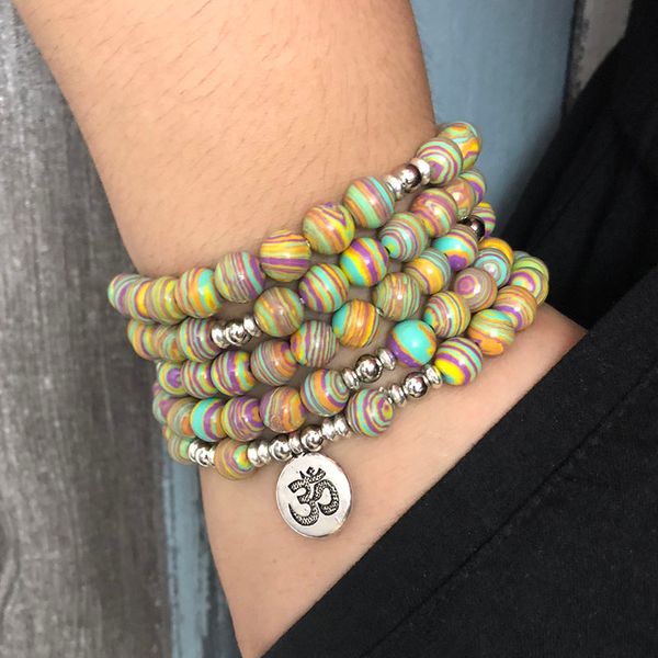 tennis solar system stripe stone wrap around yoga bracelet men 108 beads mala yellow malachite om, Golden;silver
tennis solar system stripe stone wrap around yoga bracelet men 108 beads mala yellow malachite om, Golden;silver