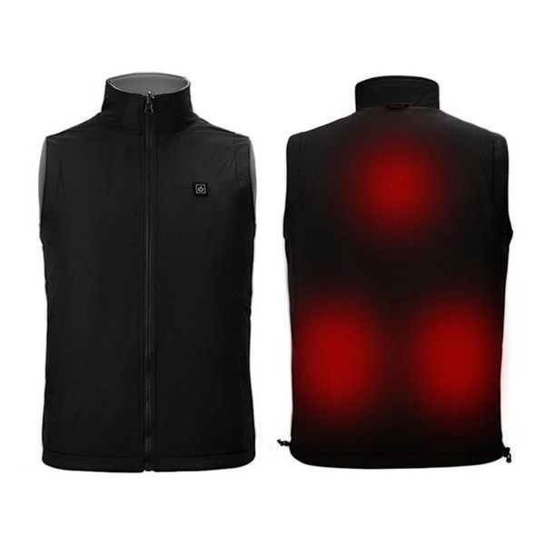 heated vest double-sided temperature adjustable electric warm vest for hiking camping, Gray;blue
heated vest double-sided temperature adjustable electric warm vest for hiking camping, Gray;blue