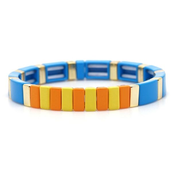 personality rainbow enamel handmade beaded bracelet fashion colourful painted elastic alloy bracelet for women jewelry, Black
personality rainbow enamel handmade beaded bracelet fashion colourful painted elastic alloy bracelet for women jewelry, Black