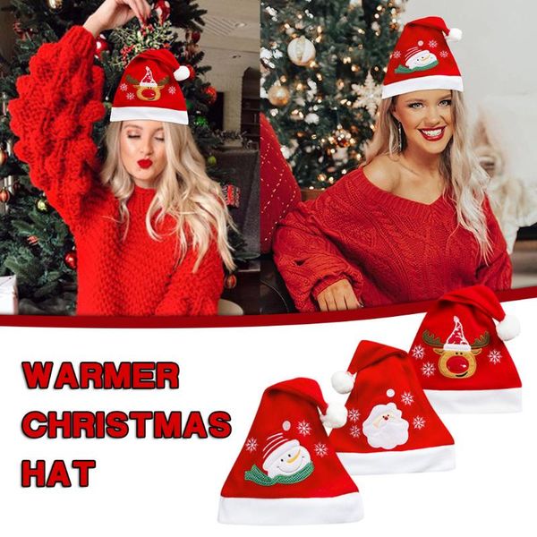 3pc christmas hats santa hat xmas holiday hat for adults comfort cap warmer christmas decoration 8.26, Blue;gray
3pc christmas hats santa hat xmas holiday hat for adults comfort cap warmer christmas decoration 8.26, Blue;gray