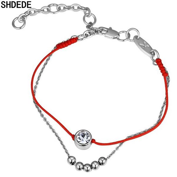 shdede red rope chain bracelets for women crystal rhinestone elegant bead charm jewelry vintage fashion accessories -*26321, Golden;silver
shdede red rope chain bracelets for women crystal rhinestone elegant bead charm jewelry vintage fashion accessories -*26321, Golden;silver