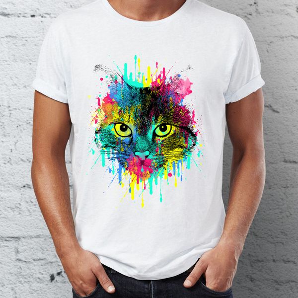 men's t shirt splatter painted cat tiger awesome animals tee
men's t shirt splatter painted cat tiger awesome animals tee
