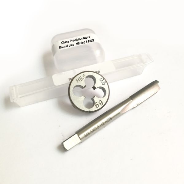 2pcs hss metric screw thread tap die set m4.5 m5.5 m6.5 m7.5 m8.5 m9.5 machine thread plug hand taps round dies cutting tools
2pcs hss metric screw thread tap die set m4.5 m5.5 m6.5 m7.5 m8.5 m9.5 machine thread plug hand taps round dies cutting tools