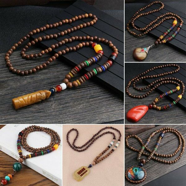 pendant necklaces vintage bodhi wood bead long necklace women men sweater chain jewelry gift trendy, Silver
pendant necklaces vintage bodhi wood bead long necklace women men sweater chain jewelry gift trendy, Silver