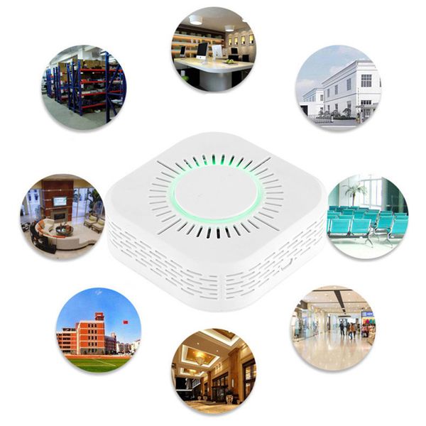 wireless smoke fire alarm sensor,security protection alarm for home automation rf433 smoke detector work with sonoff rf bridge, Black;white
wireless smoke fire alarm sensor,security protection alarm for home automation rf433 smoke detector work with sonoff rf bridge, Black;white
