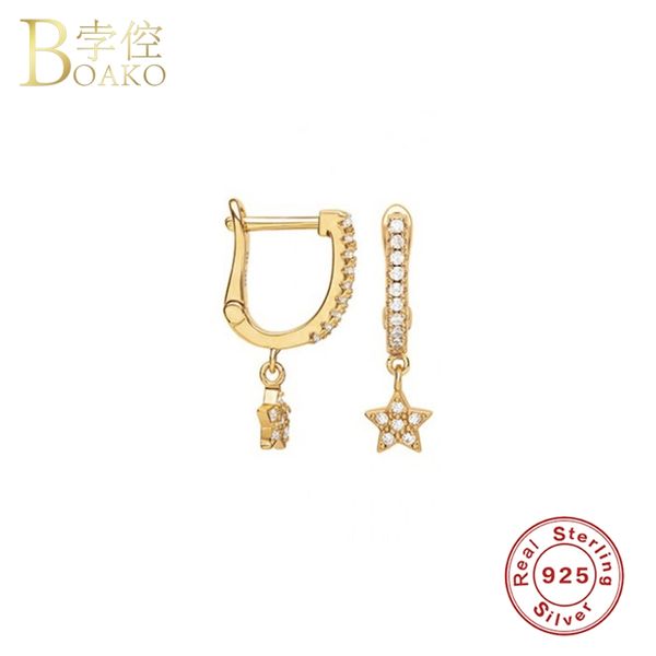 hoop & huggie boako real 925 sterling silver earring korean ins earrings for lovers' valentine's pendientes colgantes fine jewelry, Golden;silver
hoop & huggie boako real 925 sterling silver earring korean ins earrings for lovers' valentine's pendientes colgantes fine jewelry, Golden;silver