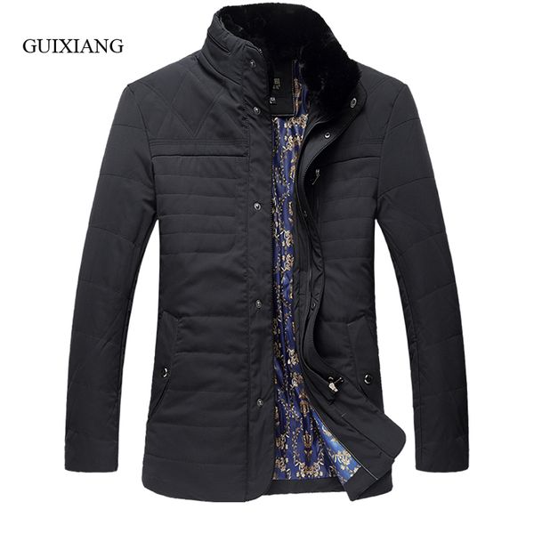 new arrival style men boutique parkas business casual detachable hair collar men's solid thick cotton clothes large size l-4xl, Black
new arrival style men boutique parkas business casual detachable hair collar men's solid thick cotton clothes large size l-4xl, Black