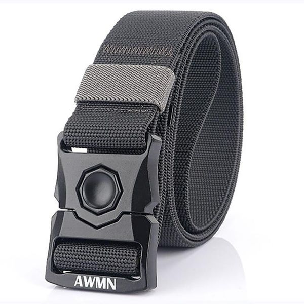 waist support elastic sport belt genuine hard metal quick release buckle tactical fitness gym hunting fishing men's accessories, Black;gray
waist support elastic sport belt genuine hard metal quick release buckle tactical fitness gym hunting fishing men's accessories, Black;gray