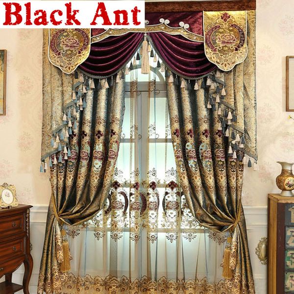 europe semi-blackout curtains luxurious gold jacquard embroidered bedroom for living room villa door window drapes 786t3
europe semi-blackout curtains luxurious gold jacquard embroidered bedroom for living room villa door window drapes 786t3