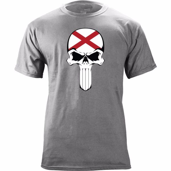 casual men's streetwear short sleeve t shirts original alabama state flag skull graphic t-shirt 100% cotton t shirts brand tees
casual men's streetwear short sleeve t shirts original alabama state flag skull graphic t-shirt 100% cotton t shirts brand tees