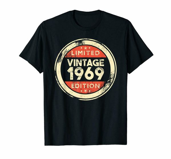 black 50th birthday t-shirt vintage 1969 shirt- 50 years old gifts 100% cotton oversized tee shirt
black 50th birthday t-shirt vintage 1969 shirt- 50 years old gifts 100% cotton oversized tee shirt