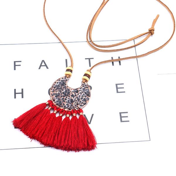 12 styles bohemian ethnic tassel pendant necklace for women sweater leather rope chain choker clothing jewelry accessories gift h781f 73ua, Silver
12 styles bohemian ethnic tassel pendant necklace for women sweater leather rope chain choker clothing jewelry accessories gift h781f 73ua, Silver