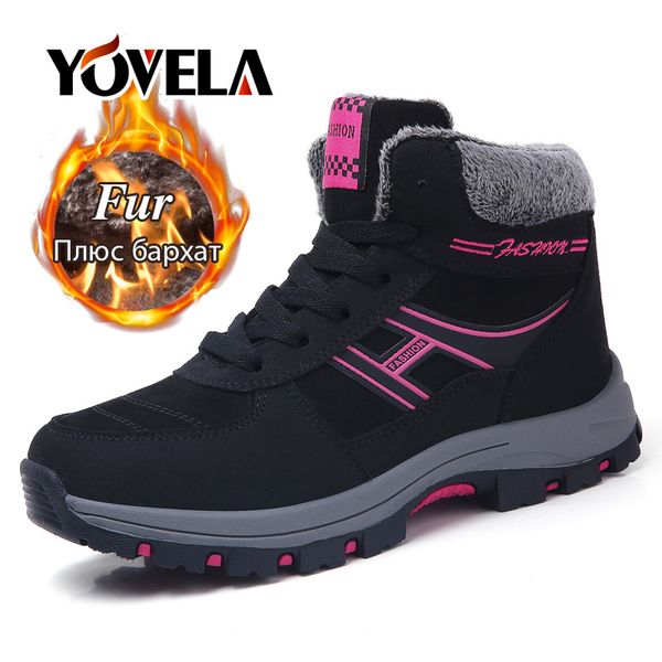 winter boots women warm keep shoes snow boots anti-skid lady mother casual ankle winter sneakers plush shoes plus size 41, Black
winter boots women warm keep shoes snow boots anti-skid lady mother casual ankle winter sneakers plush shoes plus size 41, Black