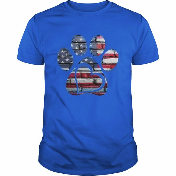 dog paw with heart american flag t shirt 
dog paw with heart american flag t shirt