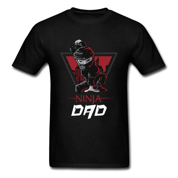 ninja dad father leisure t shirts plus size graphic men tees 100% cotton short sleeve crazy t-shirt crew neck men ing 
ninja dad father leisure t shirts plus size graphic men tees 100% cotton short sleeve crazy t-shirt crew neck men ing