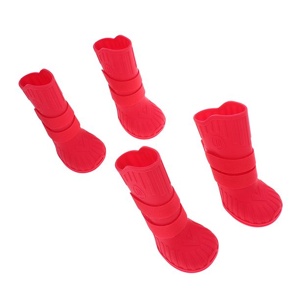 1 set 4pcs dog cat rain protective boots waterproof puppy pet shoes boots anti-slip
1 set 4pcs dog cat rain protective boots waterproof puppy pet shoes boots anti-slip