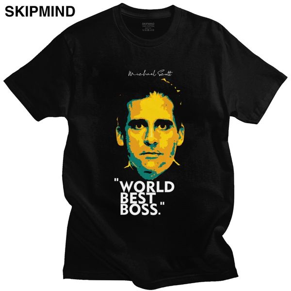 male michael scott t shirts pure cotton tv show fan the office quotes tees crew neck short-sleeve summer t-shirt clothing gift
male michael scott t shirts pure cotton tv show fan the office quotes tees crew neck short-sleeve summer t-shirt clothing gift