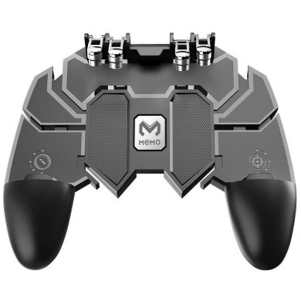 game controller with six finger joystick gamepad fire button gamepad for pubg mobile phone game handletrigger
game controller with six finger joystick gamepad fire button gamepad for pubg mobile phone game handletrigger