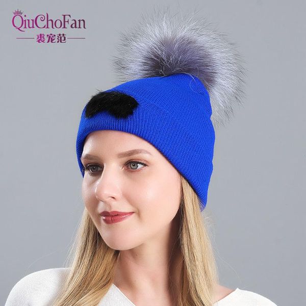 beanie/skull caps winter autumn pompom beanies hat women knitted skullies casual women's cap real raccoon fur hats, Blue;gray
beanie/skull caps winter autumn pompom beanies hat women knitted skullies casual women's cap real raccoon fur hats, Blue;gray