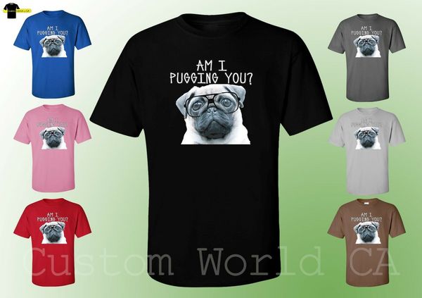 мужчины футболка am i pugging вы dog image cute новый дизайн мужчин футболки s 3xl
мужчины футболка am i pugging вы dog image cute новый дизайн мужчин футболки s 3xl