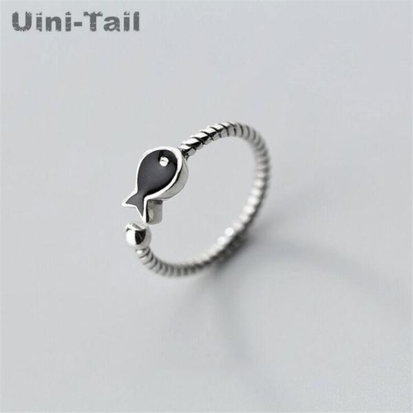 cluster rings uini-tail 925 sterling silver explosion models creative cute black fish open ring korean fashion tide flow jewelry gn987, Golden;silver
cluster rings uini-tail 925 sterling silver explosion models creative cute black fish open ring korean fashion tide flow jewelry gn987, Golden;silver