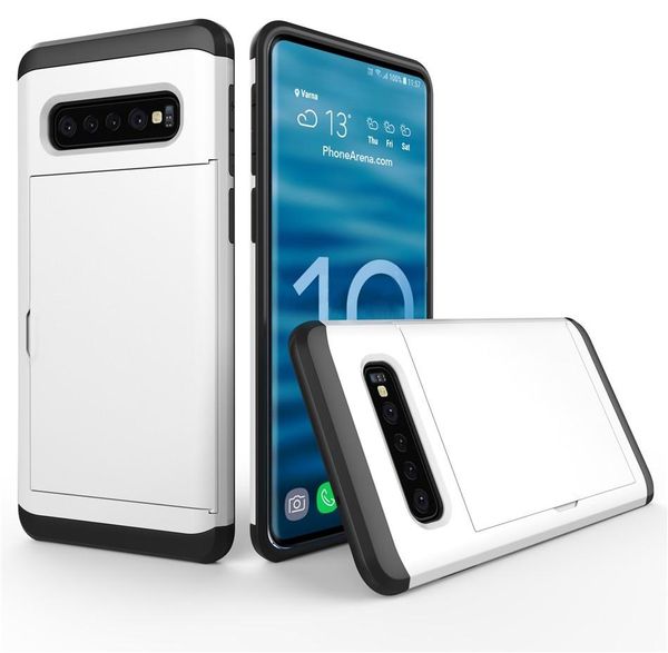 wallet card slot phone case for samsung s10 tpu pc dual layer slid cases for galaxy note 8 s9 plus s6 s7 edge
wallet card slot phone case for samsung s10 tpu pc dual layer slid cases for galaxy note 8 s9 plus s6 s7 edge