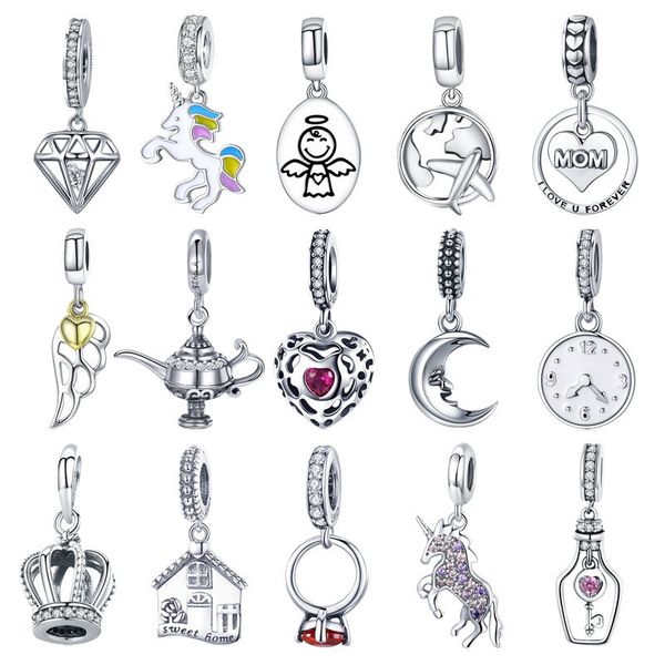 other authentic 925 sterling silver sparkling zircon heart dangle beads fit original pan charm bracelet necklace jewelry gift
other authentic 925 sterling silver sparkling zircon heart dangle beads fit original pan charm bracelet necklace jewelry gift