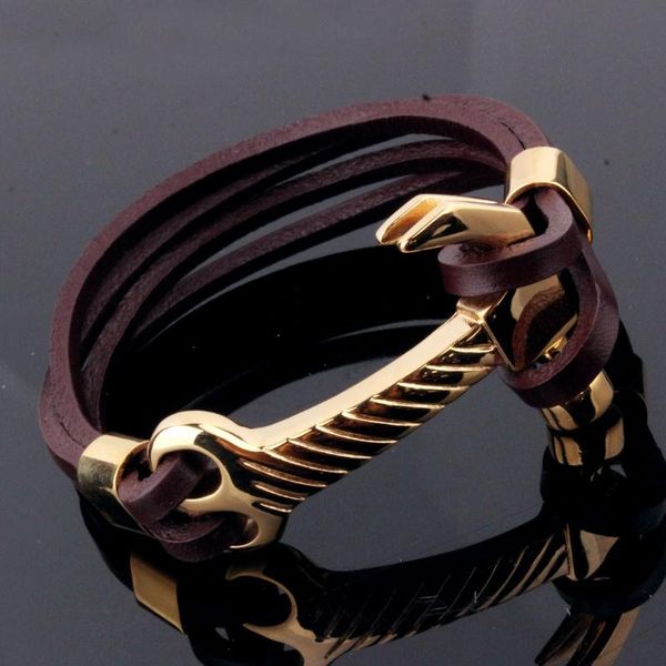 charm bracelets stainless steel black genuine leather hammer design bracelet chain men's boy's jewelry, Golden;silver
charm bracelets stainless steel black genuine leather hammer design bracelet chain men's boy's jewelry, Golden;silver