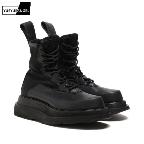 height increasing platform casual shoes men genuine cow leather luxury trainers lace up winter ankle shoes army boots, Black
height increasing platform casual shoes men genuine cow leather luxury trainers lace up winter ankle shoes army boots, Black