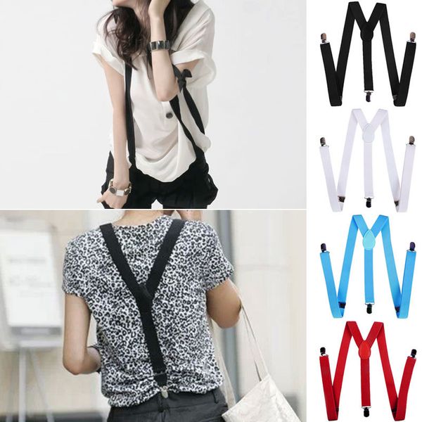 suspenders 17 colors fashion women lovely elastic adjustable strap clip clothing accessories, Black;white
suspenders 17 colors fashion women lovely elastic adjustable strap clip clothing accessories, Black;white