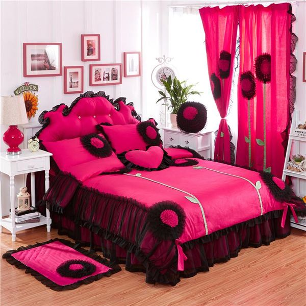 33 100%cotton luxury lace dandelion bedding set twin king size 3/4/6/8pcs duvet cover set bedskirt pillowcases curtain
33 100%cotton luxury lace dandelion bedding set twin king size 3/4/6/8pcs duvet cover set bedskirt pillowcases curtain