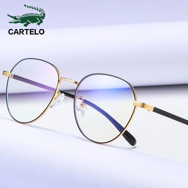 cartelo women anti blue light computer glasses cool fashion metal clear lens eyeglasses black female anti blue ray glasses, White;black
cartelo women anti blue light computer glasses cool fashion metal clear lens eyeglasses black female anti blue ray glasses, White;black