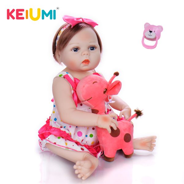 новый дизайн 23 «» 57 см силиконовые reborn baby doll полный винил реалистичная девочка принцесса куклы дети день рождения xmas подарков fib
новый дизайн 23 «» 57 см силиконовые reborn baby doll полный винил реалистичная девочка принцесса куклы дети день рождения xmas подарков fib