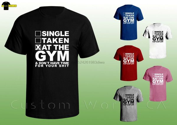 single taken at the gym funny tshirt - don have time for your humor gym tee cool casual pride t shirt men new fashion
single taken at the gym funny tshirt - don have time for your humor gym tee cool casual pride t shirt men new fashion
