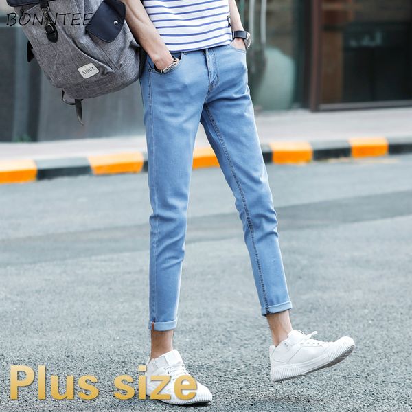 jeans men plus size 36 slim solid simple casual mens elastic streetwear fashionable vintage skinny all-match teenagers trousers, Blue
jeans men plus size 36 slim solid simple casual mens elastic streetwear fashionable vintage skinny all-match teenagers trousers, Blue